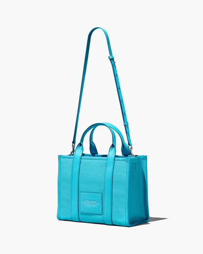 Marc Jacobs The Leather Medium Tote Bag Pool