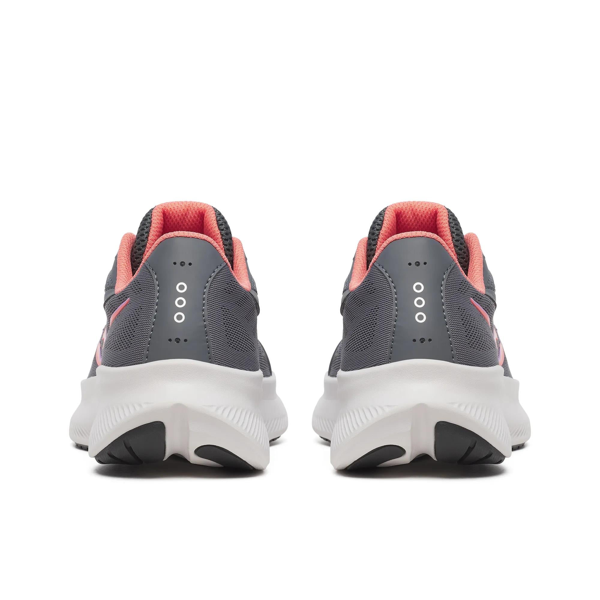 Saucony Women's Cohesion 18 Wide Carbon | Salmon