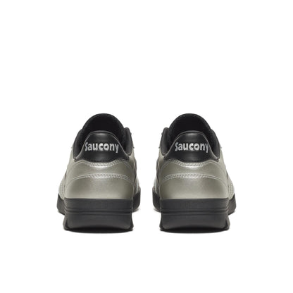 Saucony 586i Leather Silver | Black