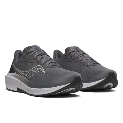 Saucony Men's Echelon 10 Extra Wide Carbon | Black
