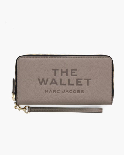 Marc Jacobs The Leather Continental Wallet Cement