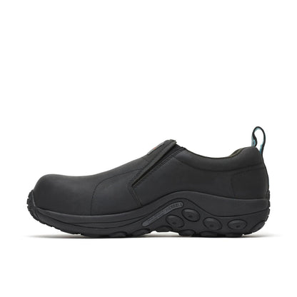 Merrell Women's Jungle Moc Leather Comp Toe Work Shoe Black