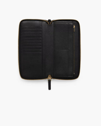 Marc Jacobs The Leather Continental Wallet Black