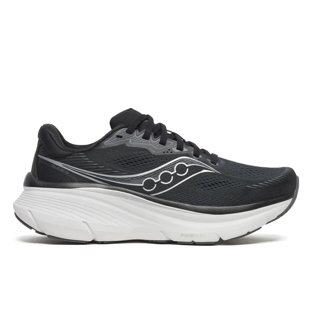 Saucony Women's Guide 19 Extra Wide Black | Silver