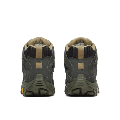 Merrell Men's Moab 3 Mid Waterproof Wide Width Black/Beluga