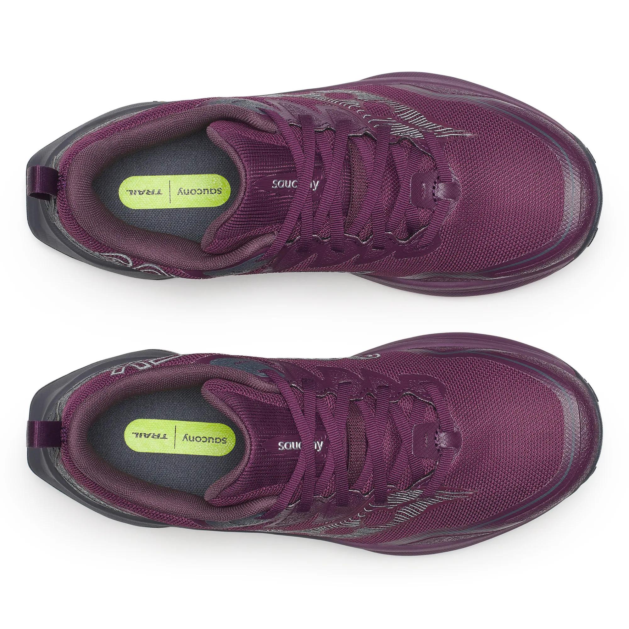 Saucony Women's Peregrine 16 GTX Eggplant | Ebony