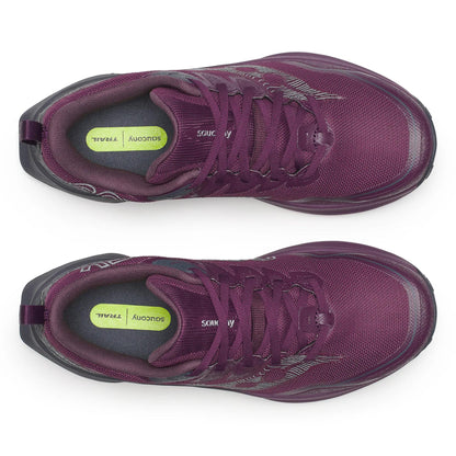 Saucony Women's Peregrine 16 GTX Eggplant | Ebony