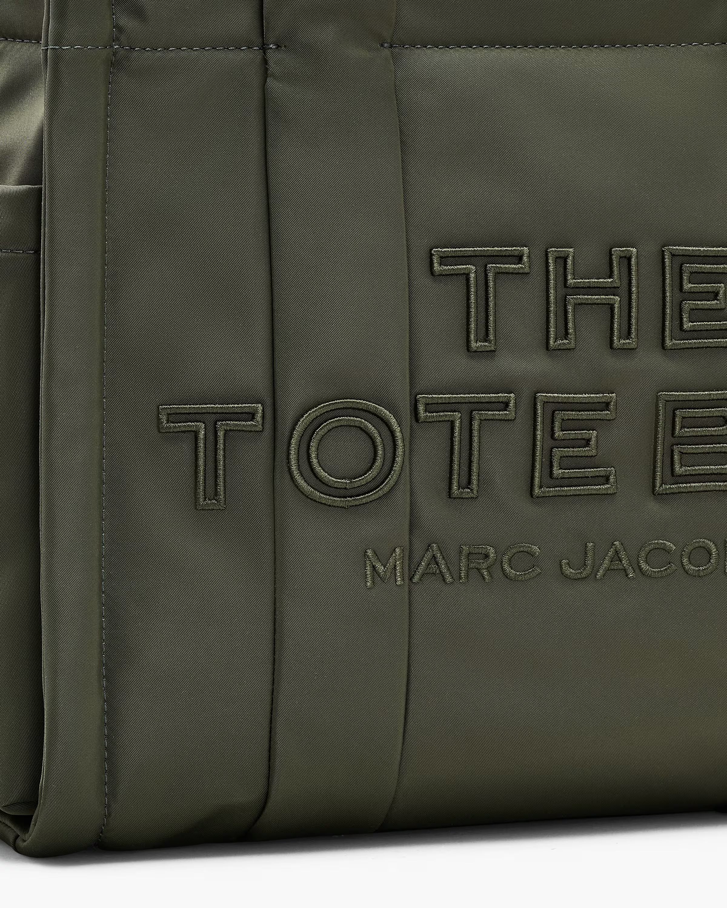 Marc Jacobs The Puffy Nylon Medium Tote Bag Army Green
