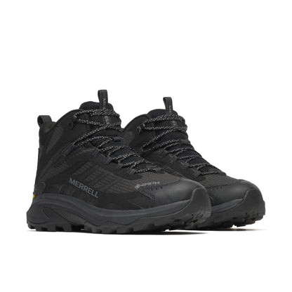 Merrell Men's Moab Speed 2 Mid GORE-TEX Wide Width Black