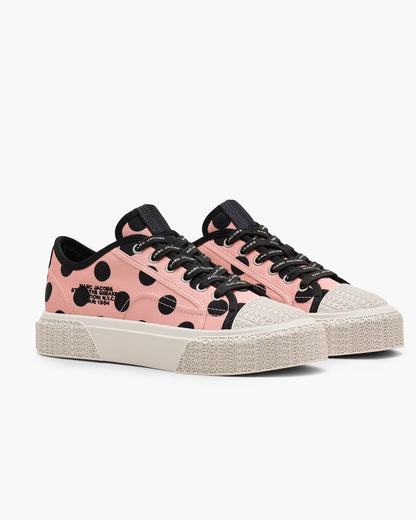 Marc Jacobs The Satin Dots Sneaker Peach Multi