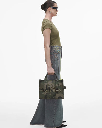 Marc Jacobs The Camo Jacquard Medium Tote Bag Camo Multi