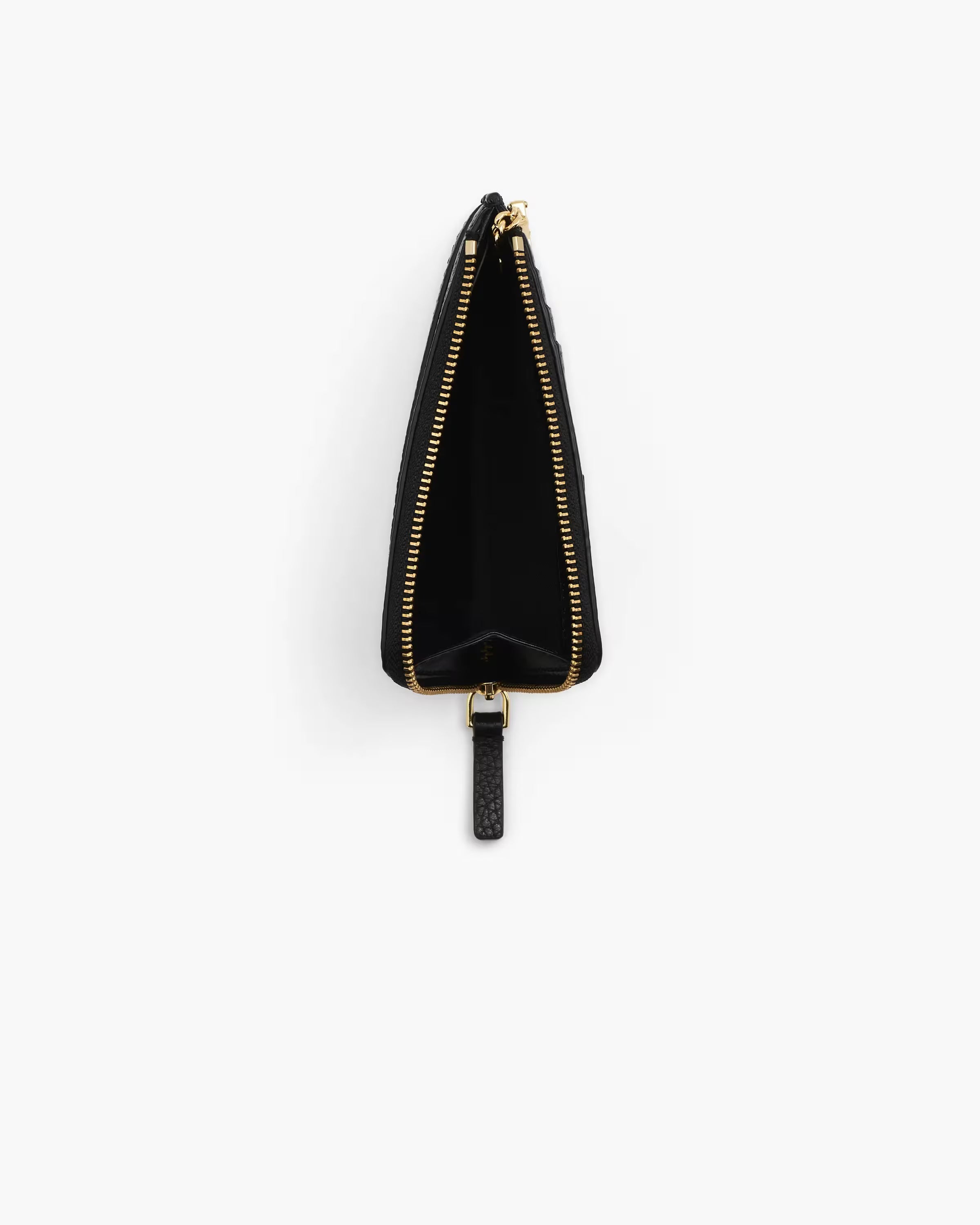 Marc Jacobs The Leather Top Zip Multi Wallet Black