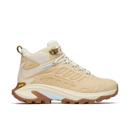 Merrell Women's Moab Speed 2 Leather Mid Waterproof Latte