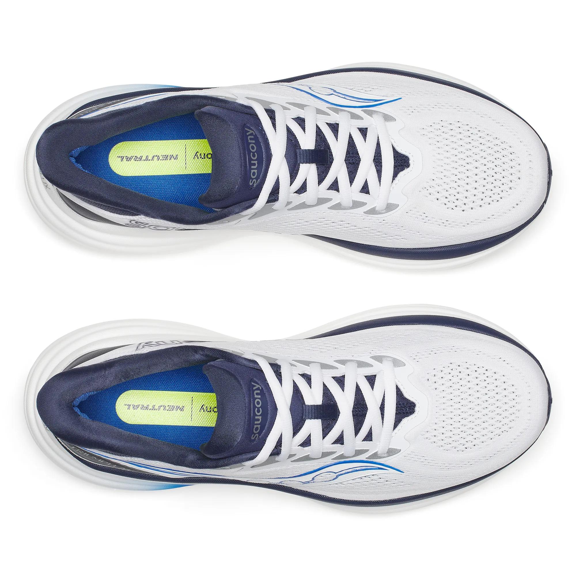 Saucony Men's Triumph 24 White | Naval