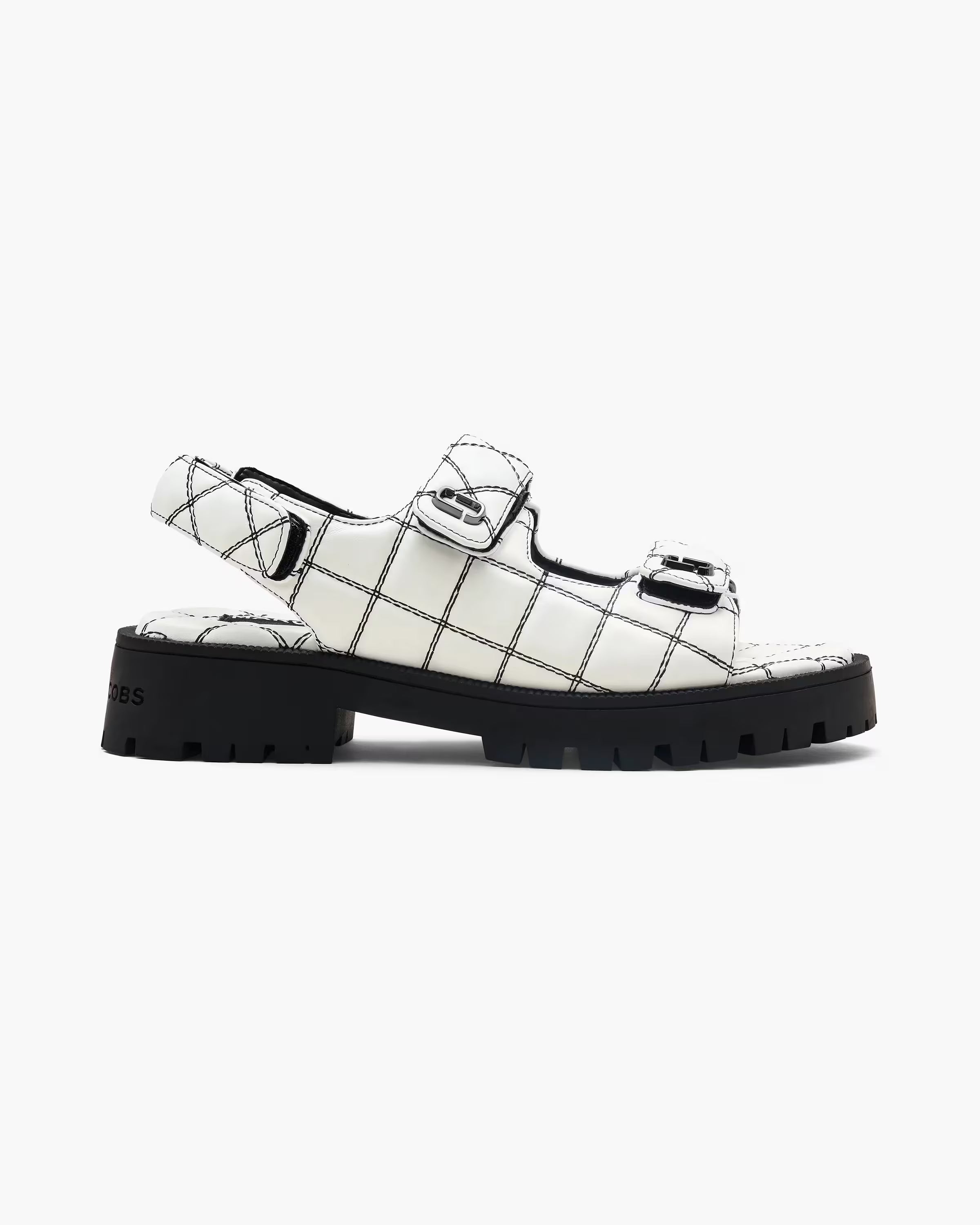 Marc Jacobs The Quilted Sunny Sandal White