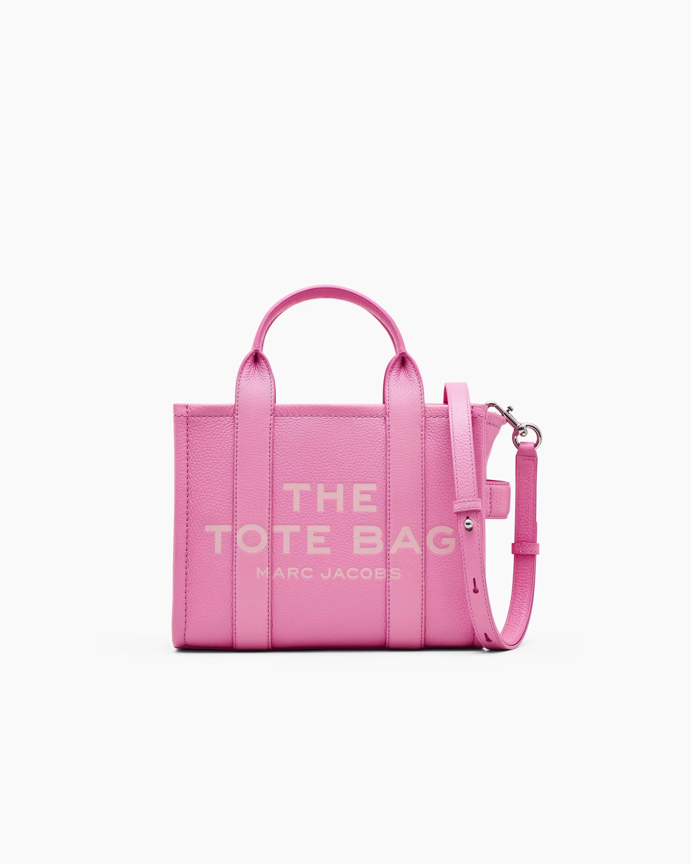 Marc Jacobs The Leather Small Tote Bag Petal Pink