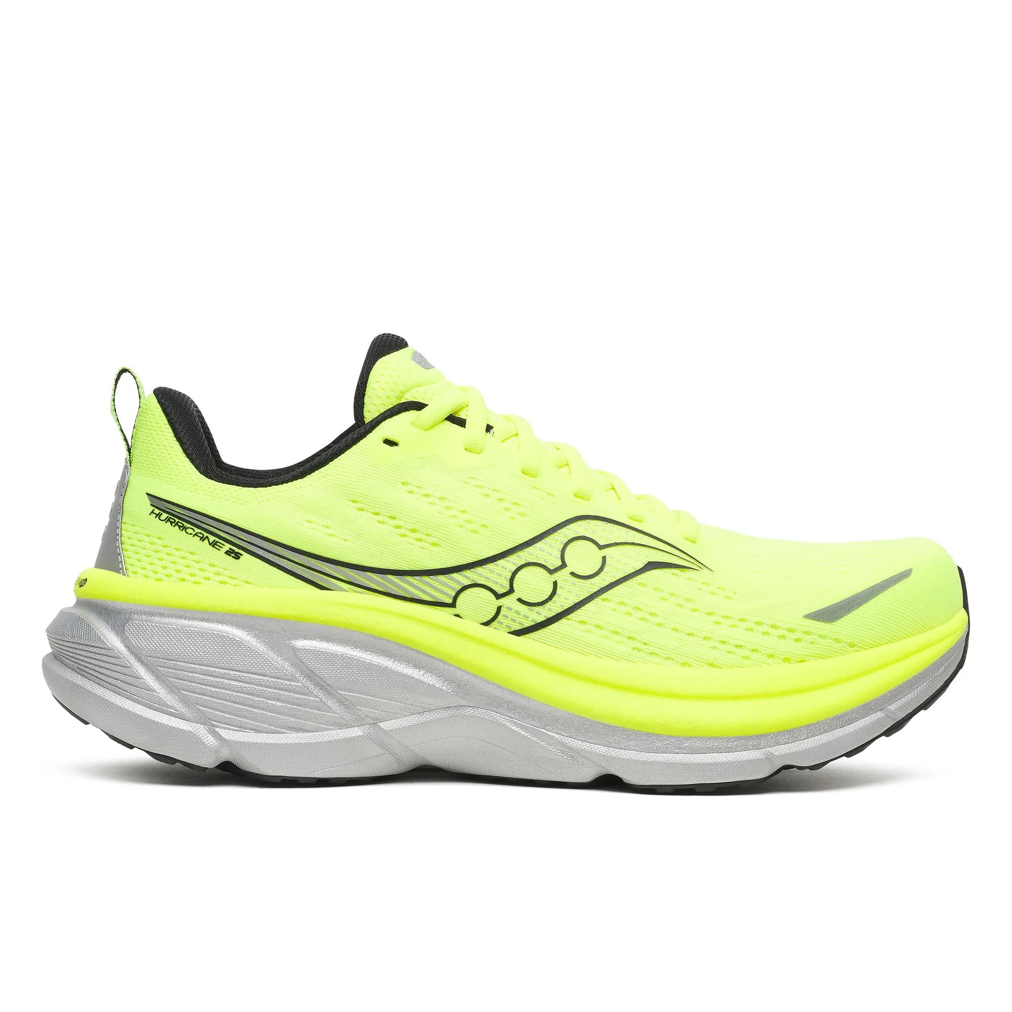 Saucony Men's Hurricane 25 Citron | Black