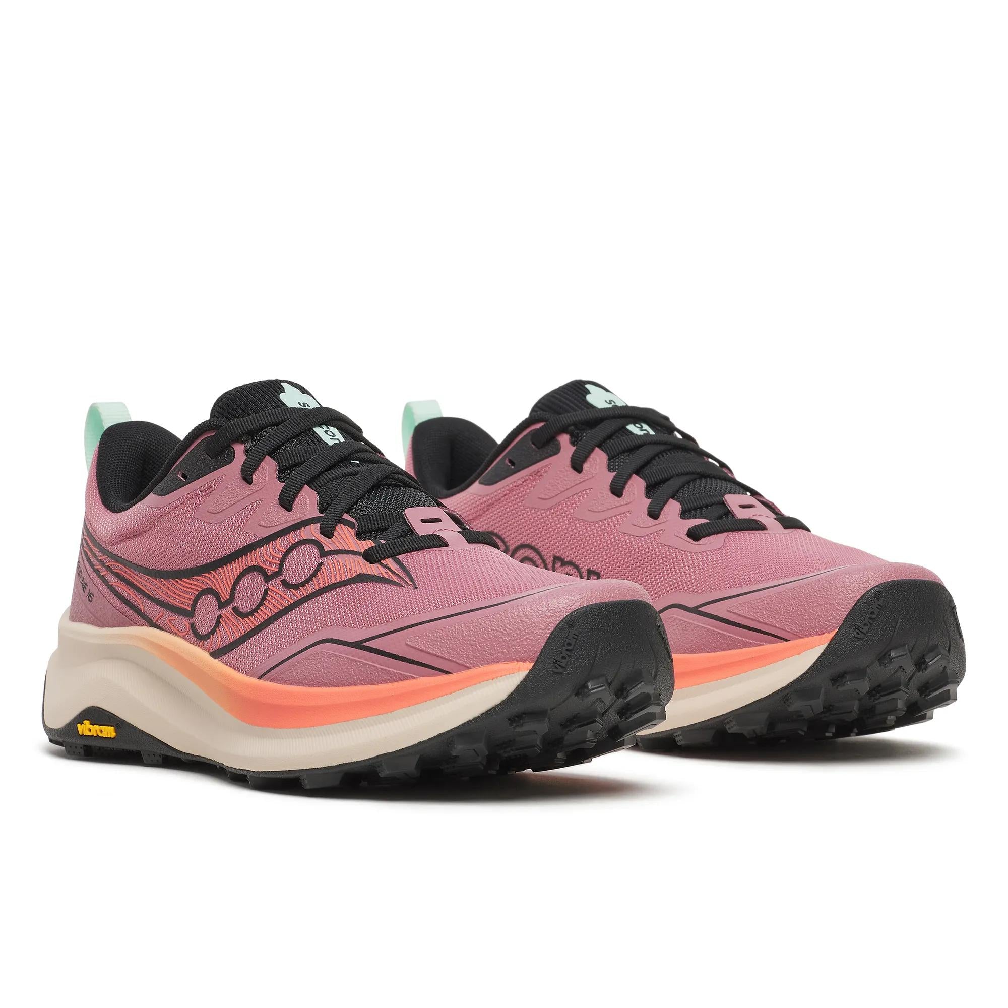 Saucony Women's Peregrine 16 Mauve | Salmon