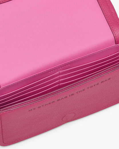 Marc Jacobs The Leather Mini Bag Raspberry Pink