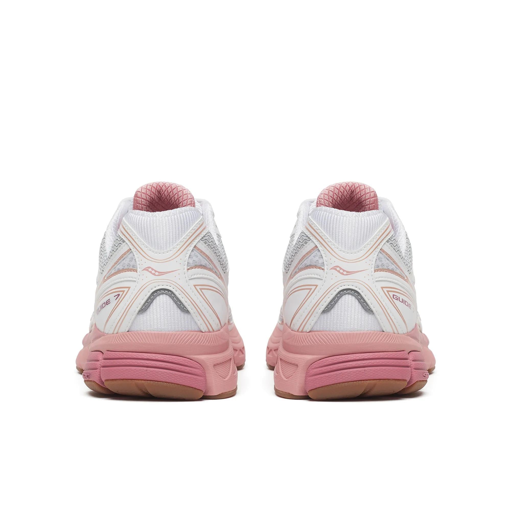 Saucony ProGrid Guide 7 White | Peach