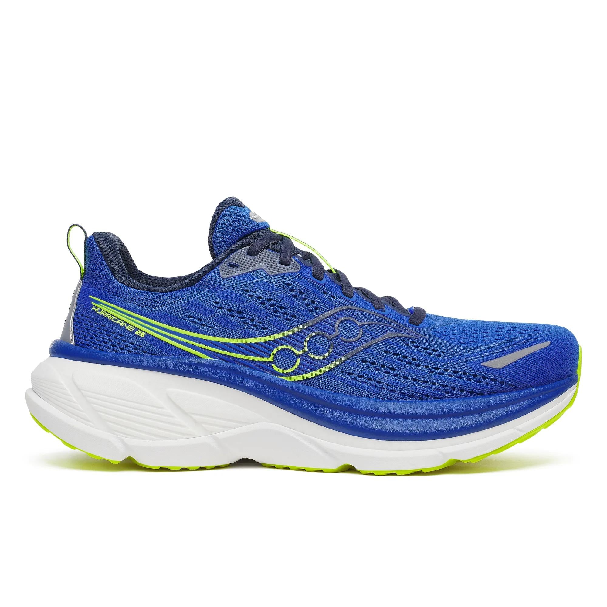 Saucony Men's Hurricane 25 Wide Lapis | Citron