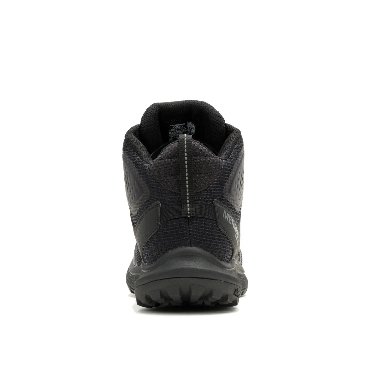 Merrell Men's Nova 3 Mid Tactical Waterproof Boot Wide Width Black/Charcoal