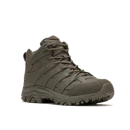 Merrell Men's Moab 3 Mid Tactical Waterproof Dark Olive