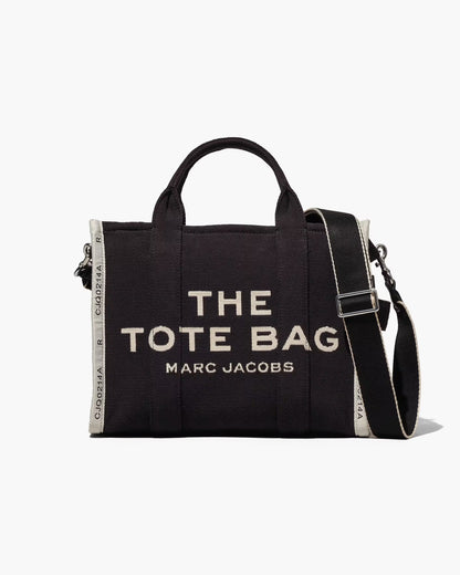 Marc Jacobs The Jacquard Medium Tote Bag Black