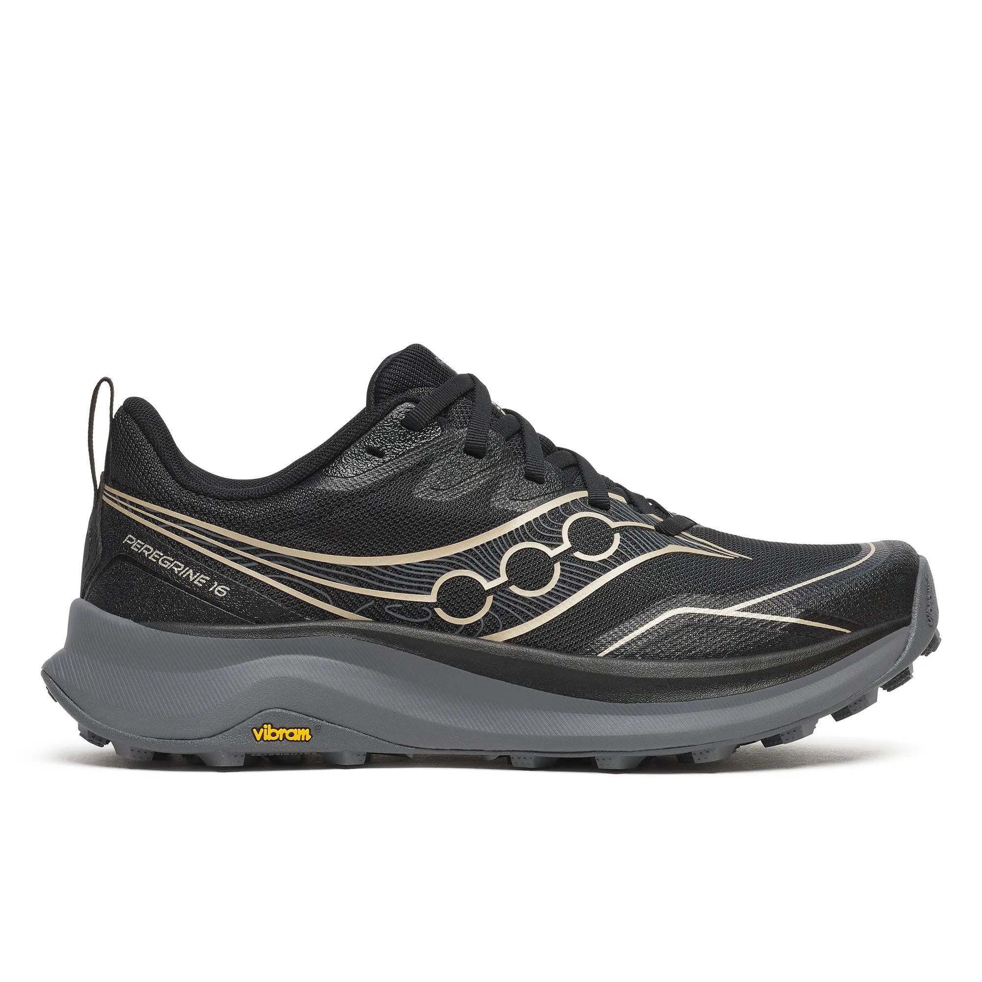 Saucony Women's Peregrine 16 Black | Carbon