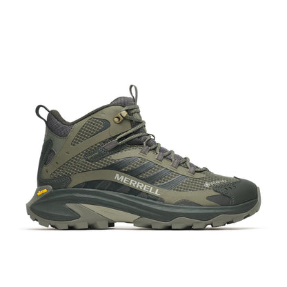 Merrell Men's Moab Speed 2 Mid GORE-TEX Wide Width Olive