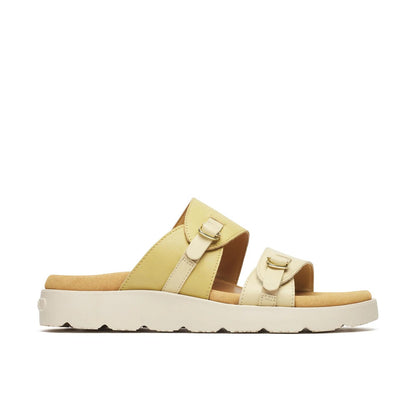 Merrell Women's Fleur Leather Slide Caramel/Almond