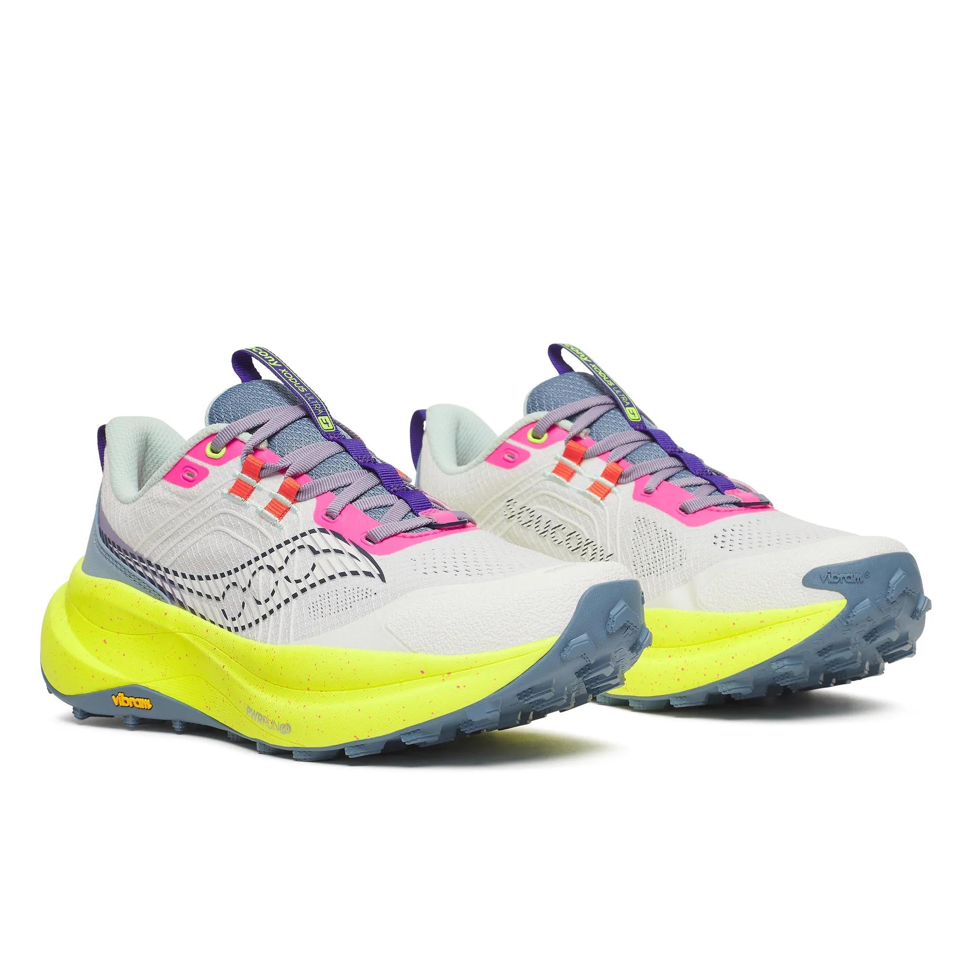 Saucony Women's Xodus Ultra 4 White | Citron