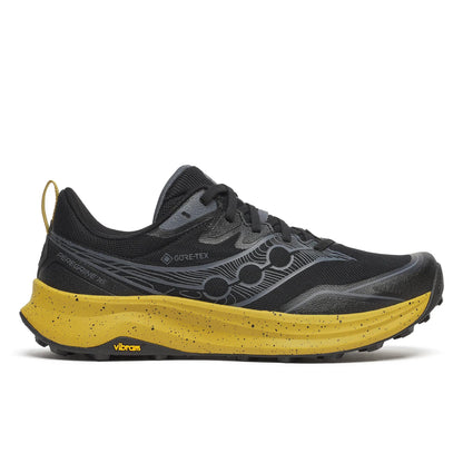 Saucony Men's Peregrine 16 GTX Black | Oil