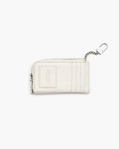 Marc Jacobs The Leather Top Zip Multi Wallet Cotton