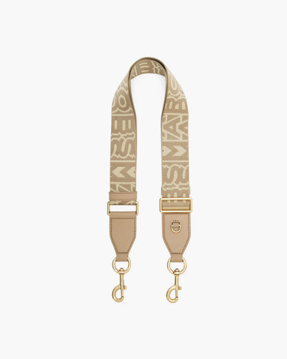 Marc Jacobs The Monogram Utility Webbing Strap Camel