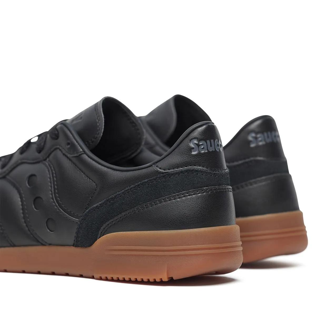 Saucony 586i Leather Black | Gum