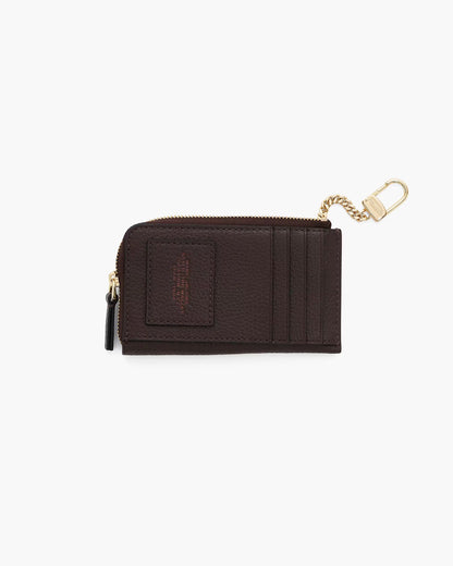 Marc Jacobs The Leather Top Zip Multi Wallet Ganache
