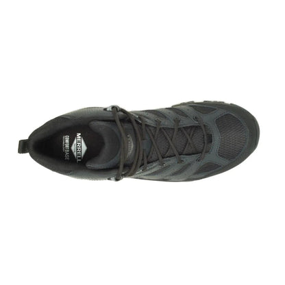 Merrell Men's Moab 3 Mid Tactical Waterproof Wide Width Black