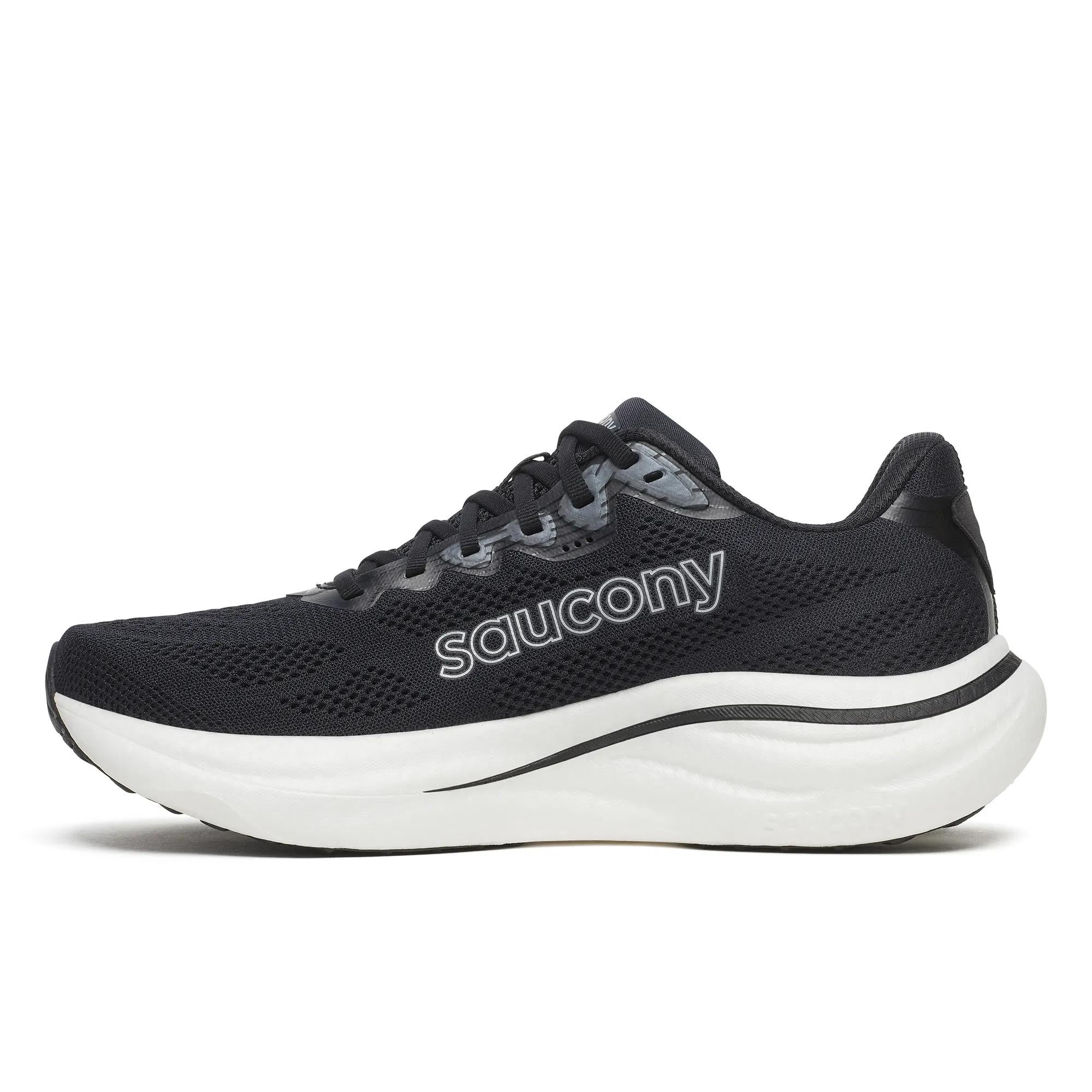 Saucony Men's Ride 19 Wide Black | Silver