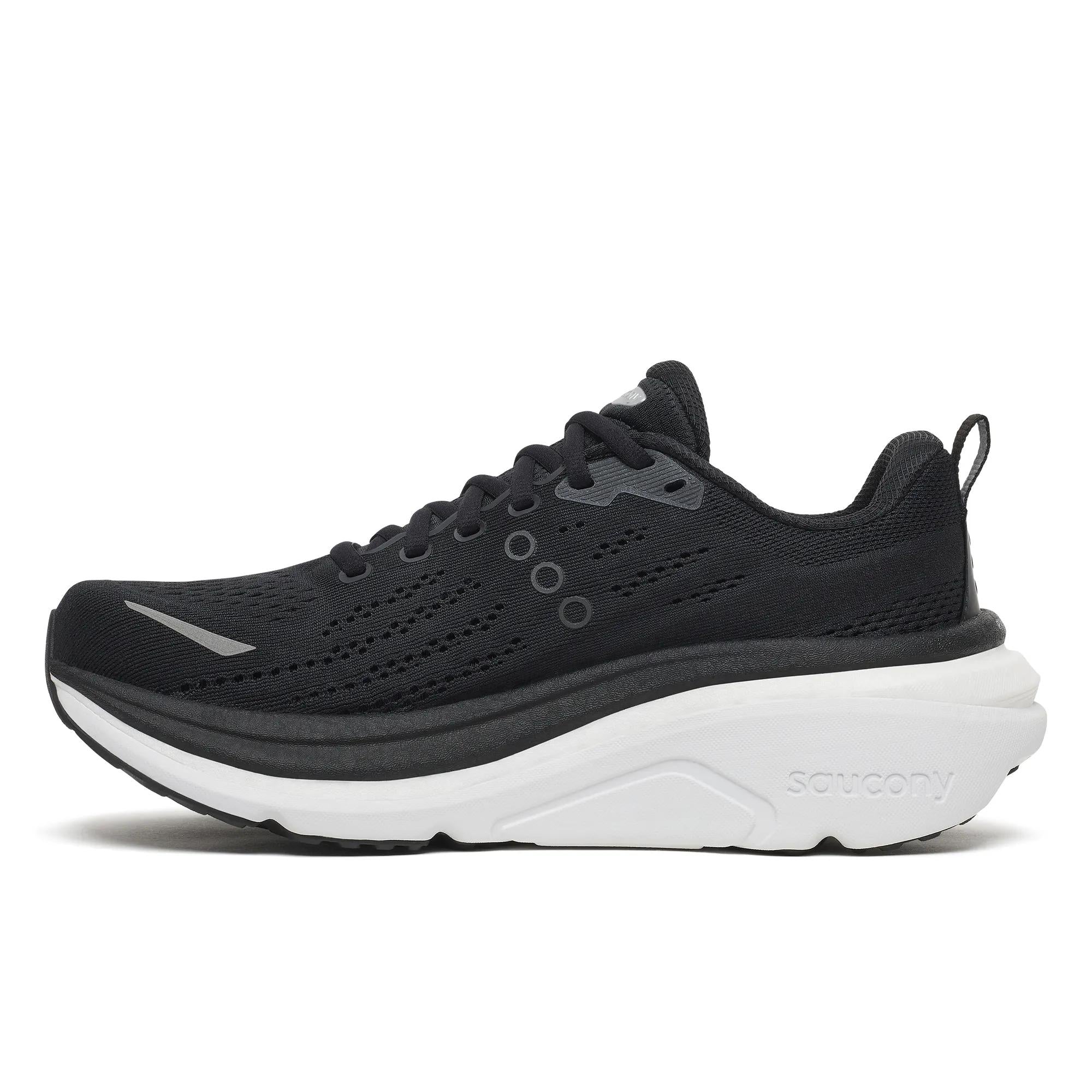 Saucony Women's Hurricane 25 Wide Black | White