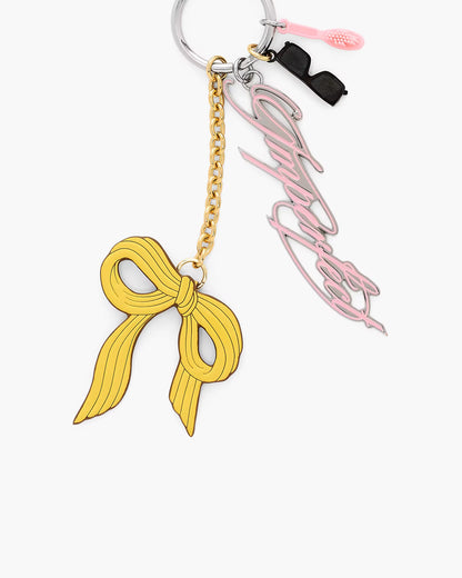 Marc Jacobs The Perfect Imperfect Bag Charm Nickel