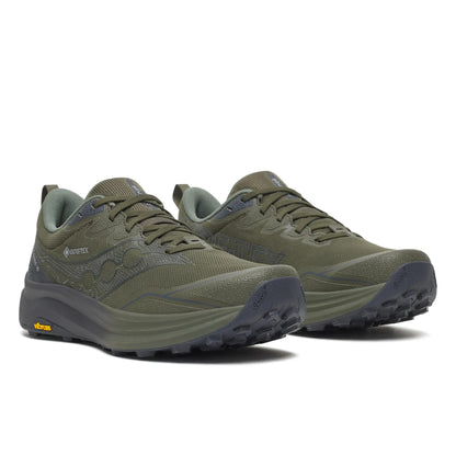 Saucony Men's Peregrine 16 GTX Fatigue | Ebony