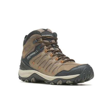 Merrell Men's Crosslander 3 Mid Waterproof Boulder/Brindle
