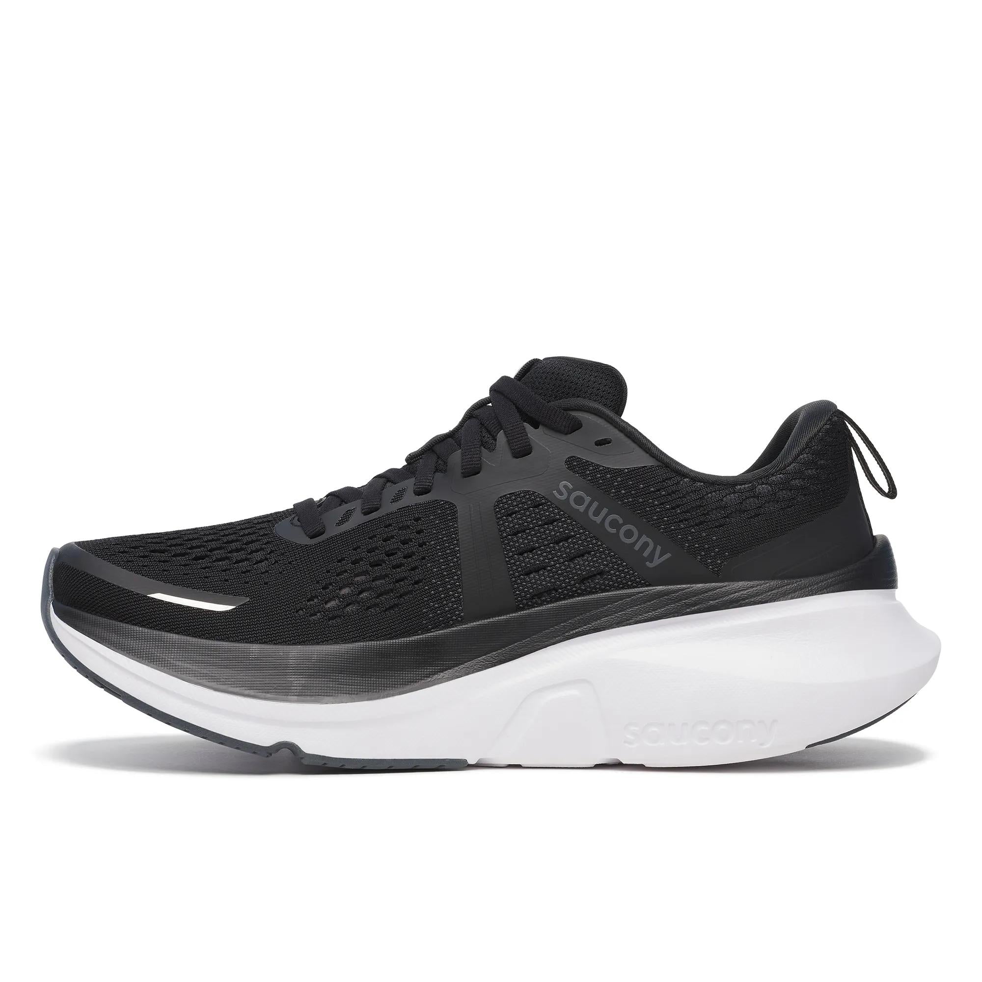 Saucony Women's Guide 18 Extra Wide Black | White