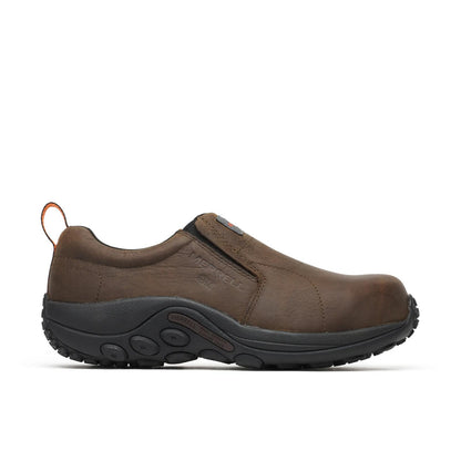 Merrell Men's Jungle Moc Leather Comp Toe SD+ Work Shoe Espresso