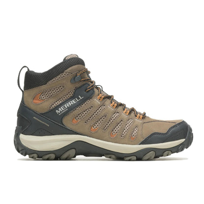 Merrell Men's Crosslander 3 Mid Waterproof Boulder/Brindle