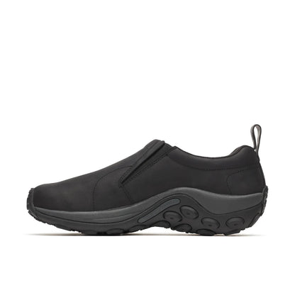 Merrell Men's Jungle Moc Nubuck Waterproof Black