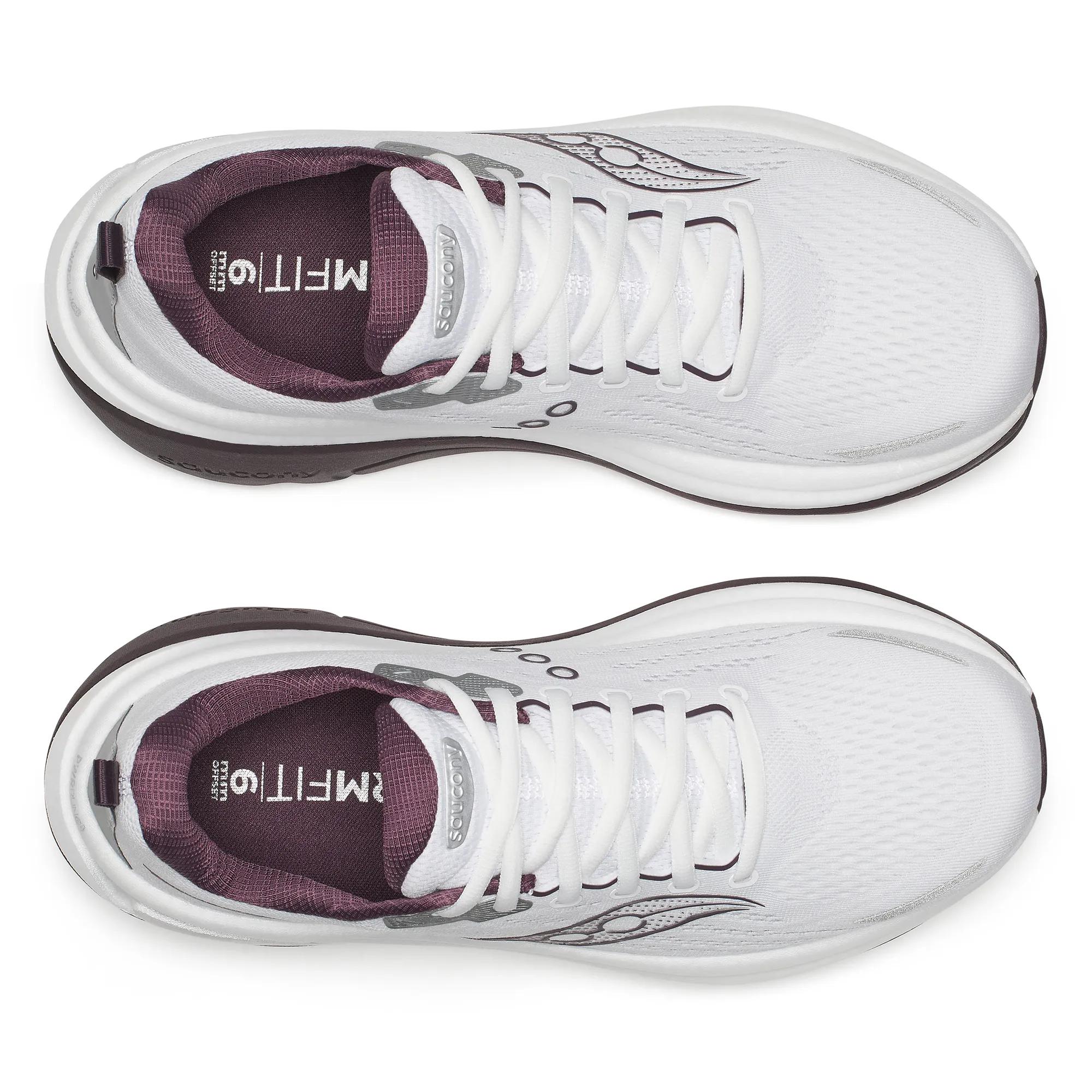Saucony Men's Hurricane 25 White | Wine