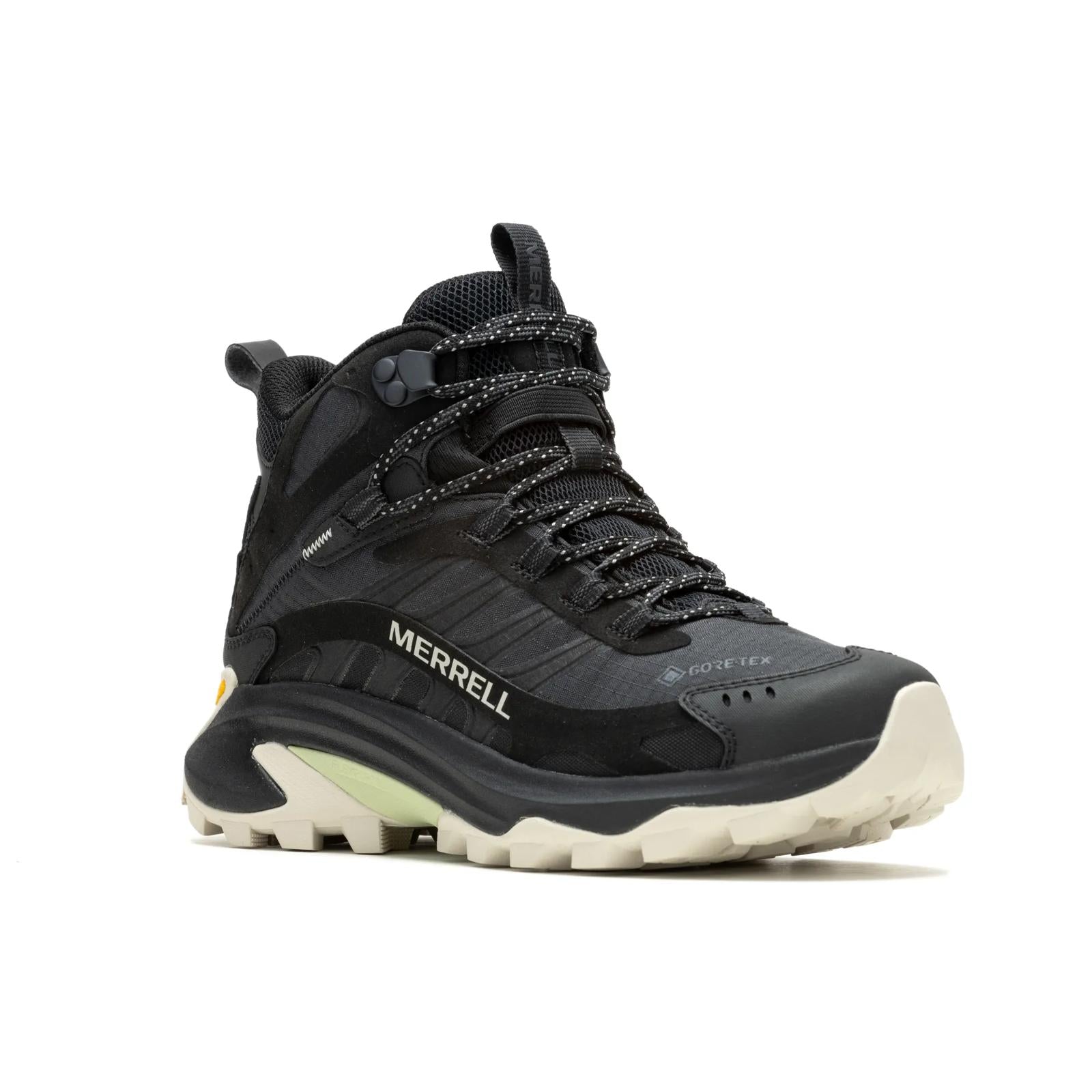 Merrell Women's Moab Speed 2 Mid GORE-TEX Wide Width Black