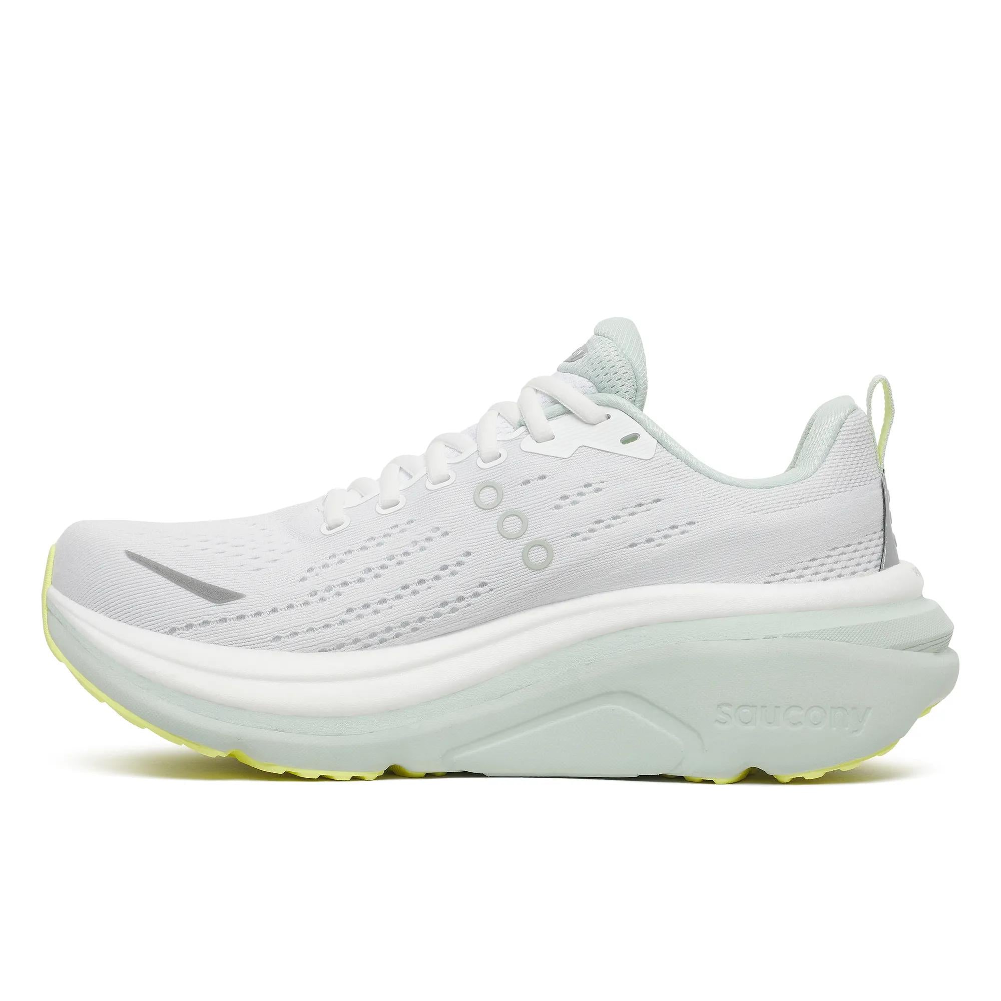 Saucony Women's Hurricane 25 Wide White | Mist
